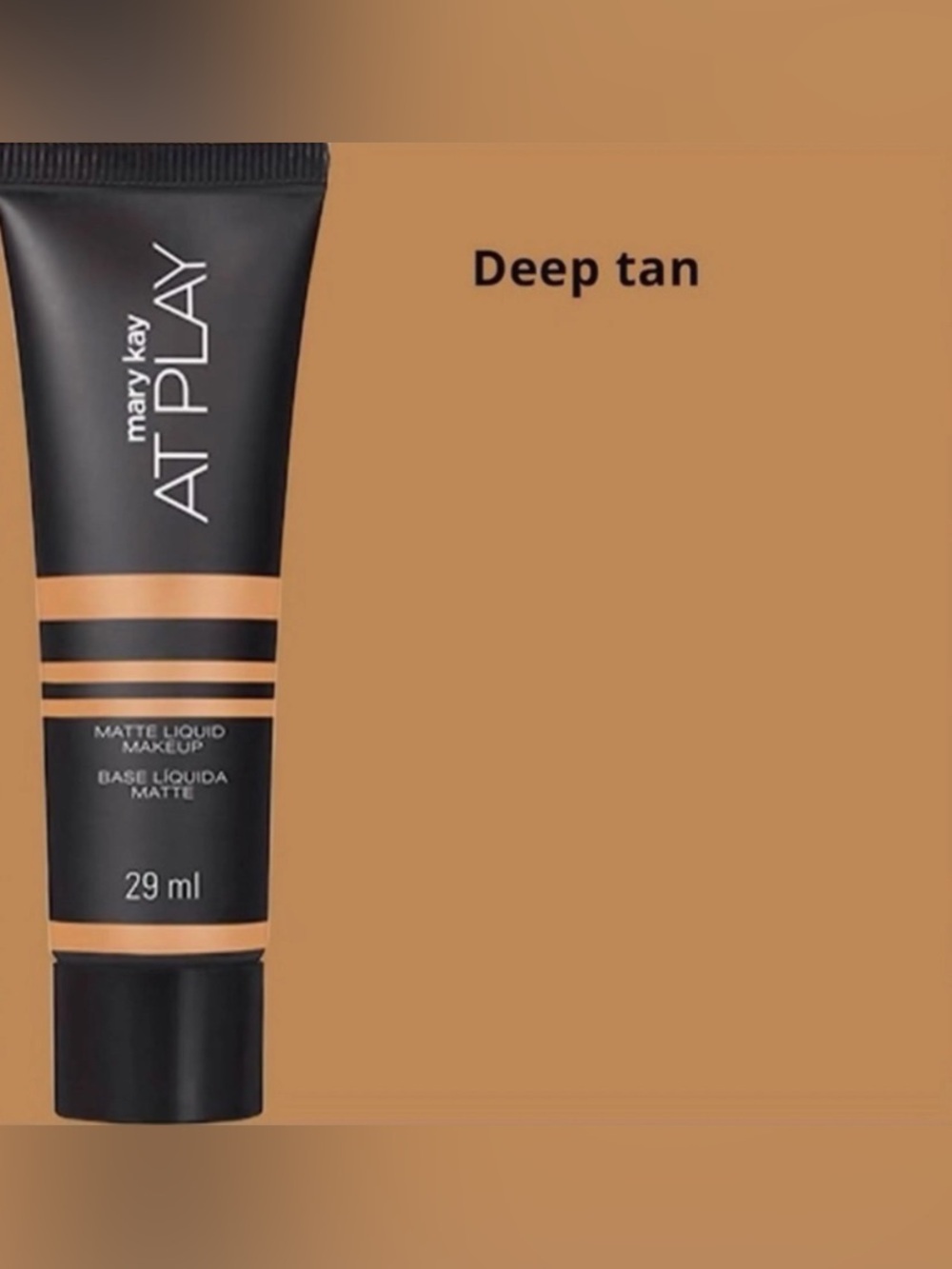 Mary Kay AT PLAY Matte Liquid Makeup - Deep Tan - Picture 2 of 3